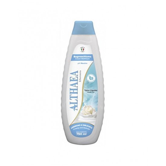 SPRCHOVÝ GÉL /PENA DO KÚPEĽA - ALTHAEA bagnoschiuma Talco Liquido, 750ml