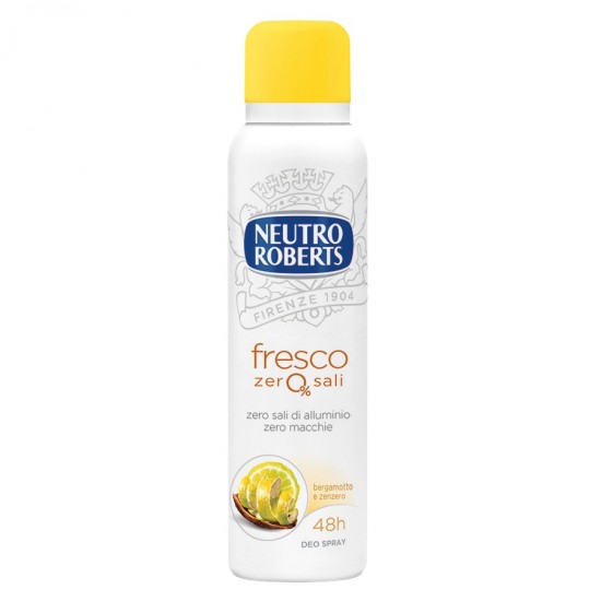 DEO SPRAY - NEUTRO ROBERTS deo spray Fresco zer0% sali, 150ml